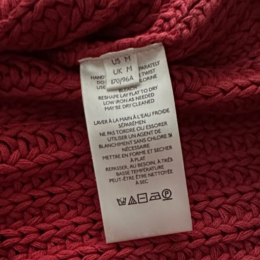 Free People - Sweet Nothing Cotton Cardigan in Cherry - Picture 7 of 8